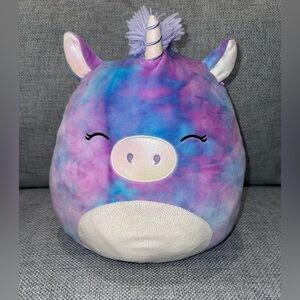 Squishmallows Astrid the Unicorn 12" Purple Tie-Dye Plush – EUC